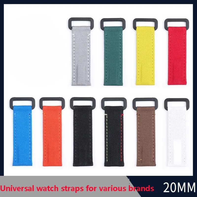 Cinturino Per Orologio In Nylon Per Omega Tudor Rolex Daytona Black Green Water Ghost Yacht Famoso Cinturino Da 20Mm Bracciale Da Uomo