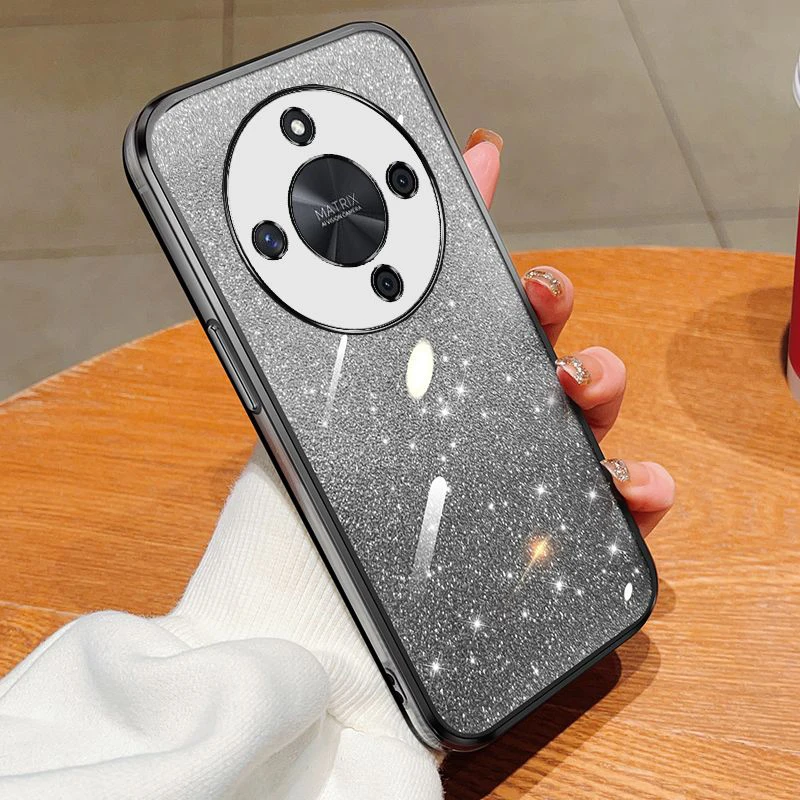 Luxury Glitter Plating Matte Back Cover