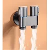 Handheld Bidet Sprayer Toilet Bidet Toilet Sprayer Set Spray Water Bathroom Shower Toilet sprinkle gun Angle Valve Accessories 4