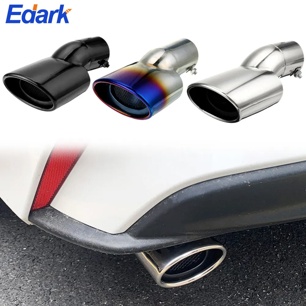 

Car Exhaust Tip, 6.3cm Inlet Stainless Steel Exhaust Tips, Chrome Polished Tailpipe Tip, Muffler Tip Pipes for Honda Civic 10th