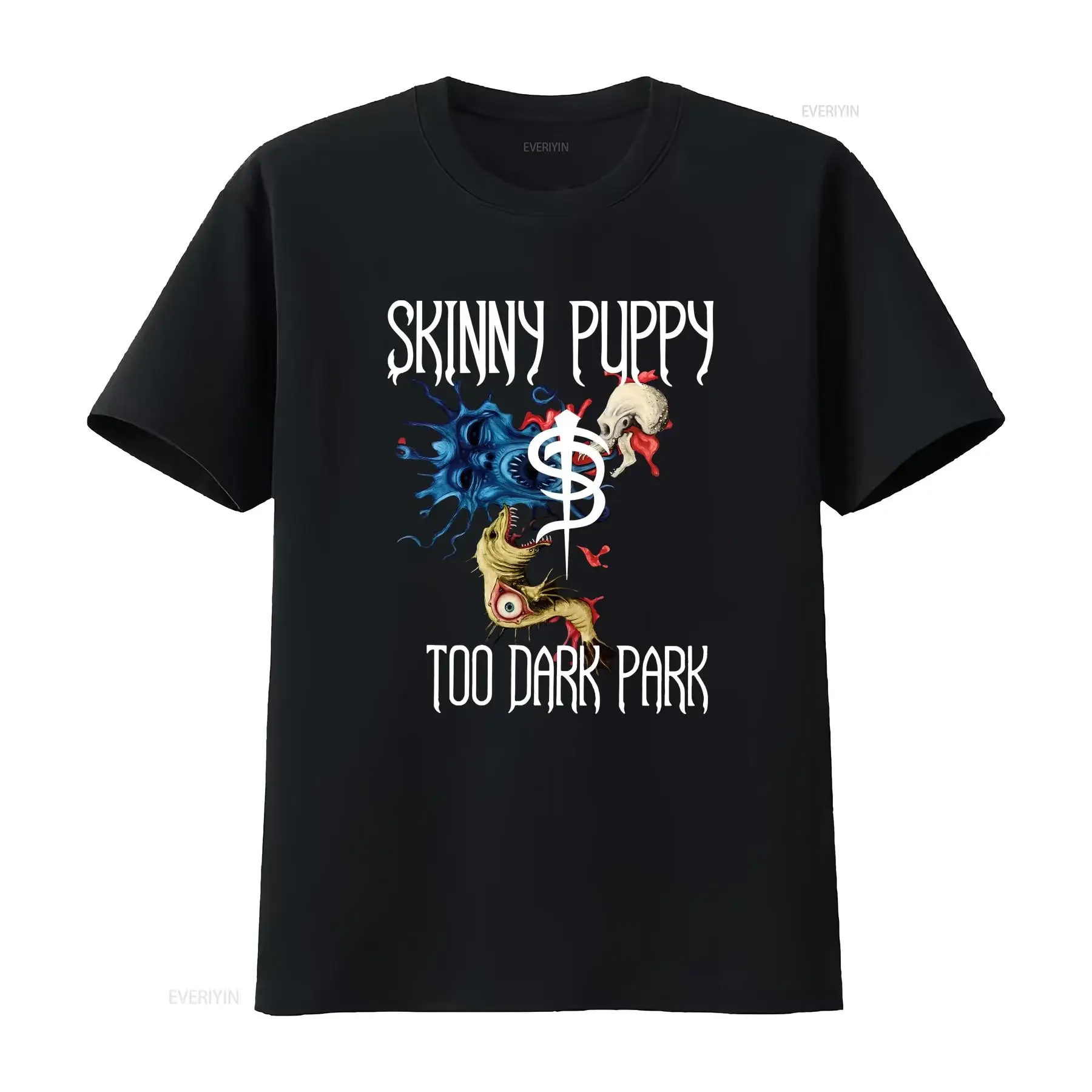 SKINNY PUPPY Too Dark Park T-Shirt Unisex For Men Women Tee