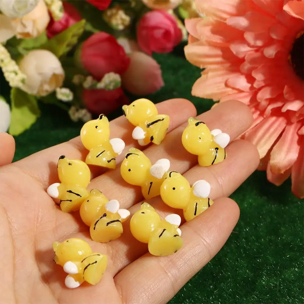 

Creative Decoration Animal Lovely Miniature Fairy Garden Crafts Accessories DIY Moss Micro Landscape Decor Resin Honey Bee