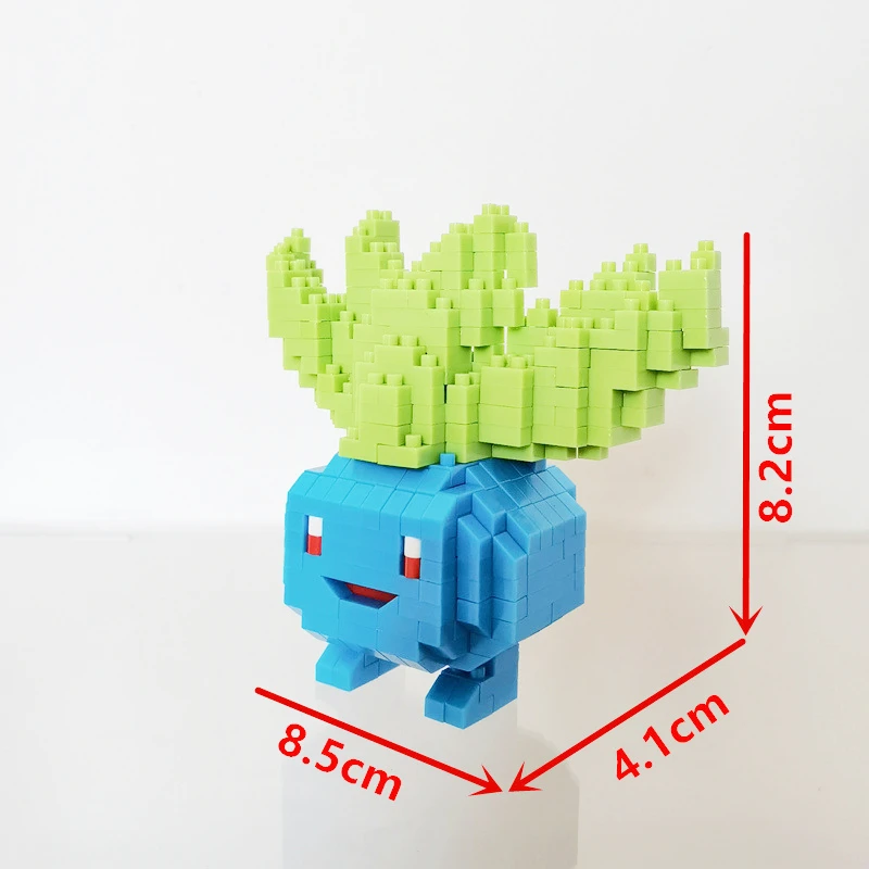 75 Stile Pokémon Bausteine Montage Anime Pikachu Glurak Schigerausche Bisasam Gengar Figuren Spielzeug für Kinder Geschenk – Detail 24