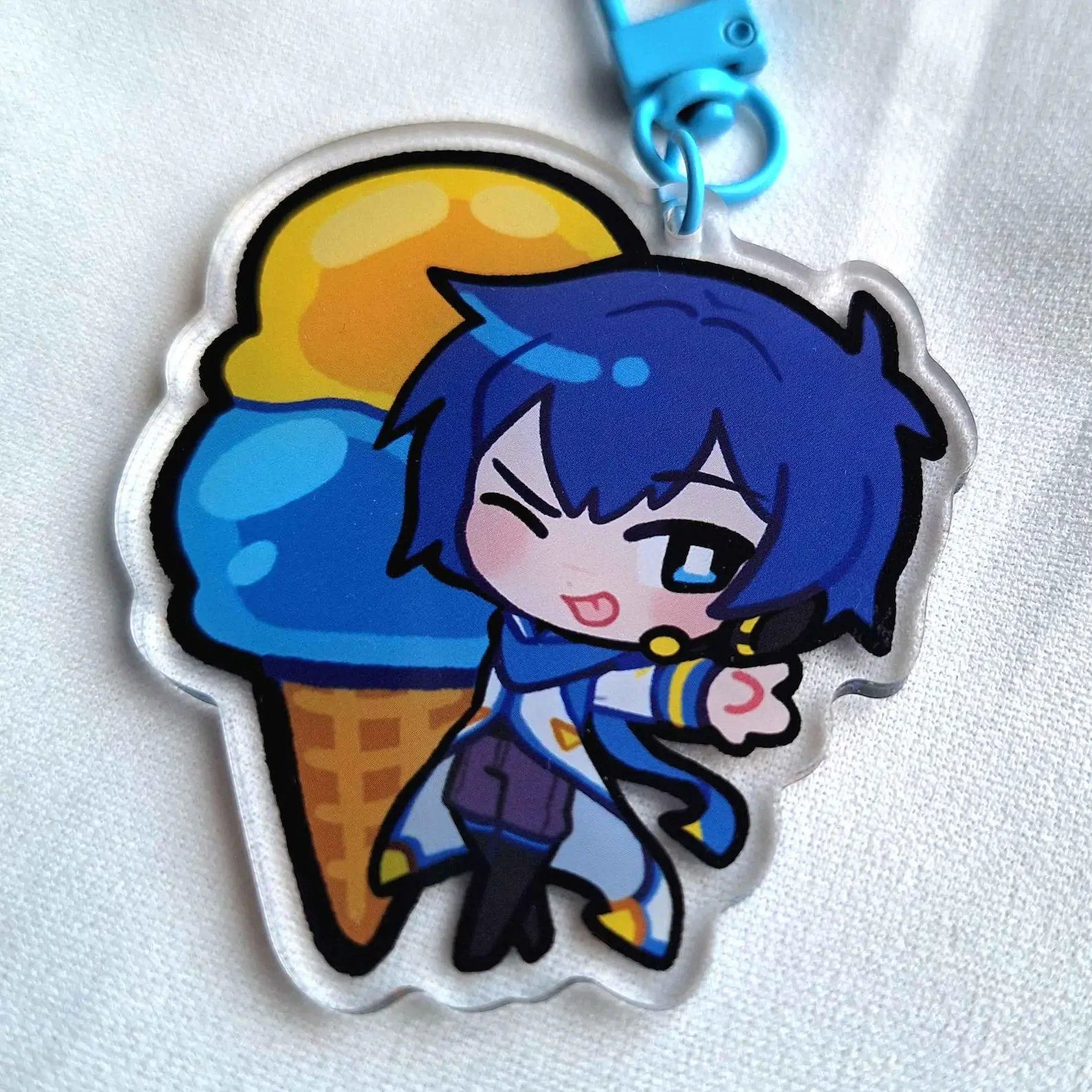 Vibrant Vocaloid Acrylic Keychain Charms | 2.5 Collectible Gift
