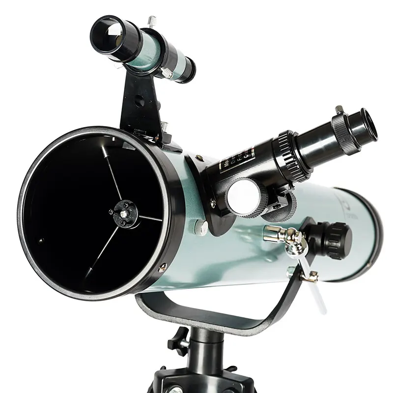 Tooptyczne 76700 odbijające teleskop astronomiczny na prezenty kempingowe dla dzieci ze stabilną statyw ze stopu aluminium 6 Tooptyczne 76700 odbijające teleskop astronomiczny na prezenty kempingowe dla dzieci ze stabilną statyw ze stopu aluminium - Image 6