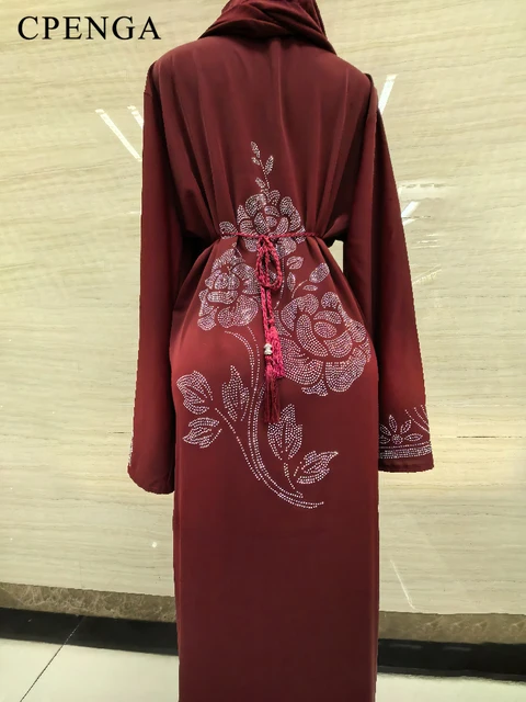 Luxury Dubai Muslim Dress for Women Ramadan Arab Hijab Abaya Elegant Party 3 Luxury Dubai Muslim Dress for Women Ramadan Arab Hijab Abaya Elegant Party 3