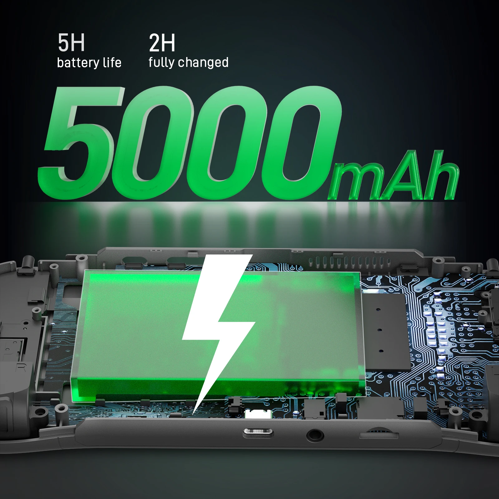 KINHANK K56 Handheld Game Console 5.5'' Touch Screen 50 Emulators for PS1/PSP/DC/SS Android 14 5000mAh WIFI5 Retro Game Player view 6