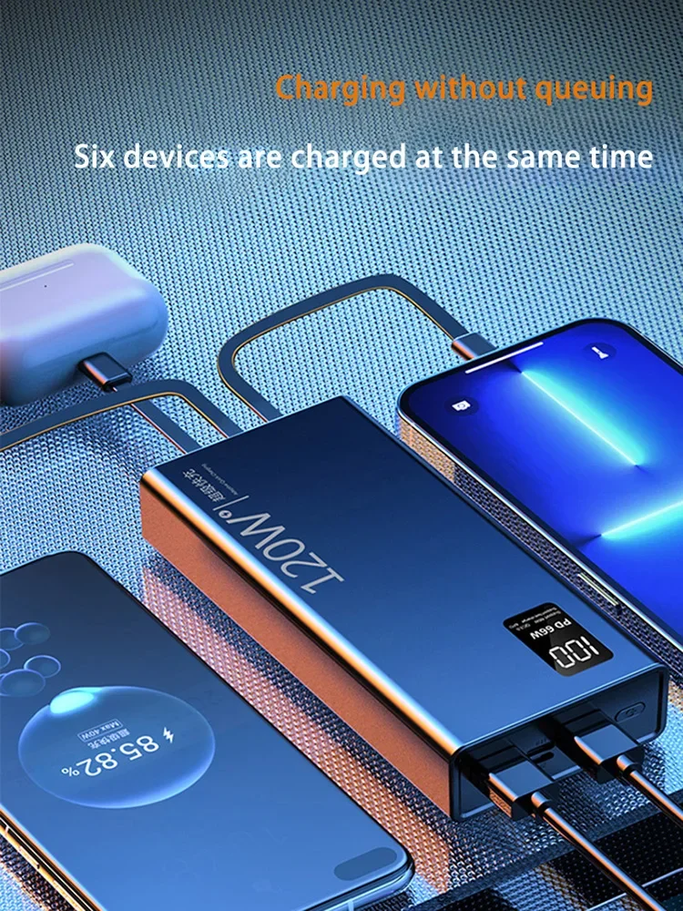 50000mAh 120W Fast Charging Power Bank 5