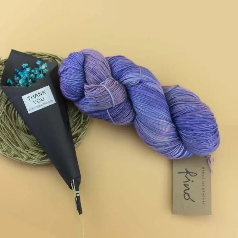 Manos Fino 70% merino 30% silk Handdyed Yarn From Uruguay 4