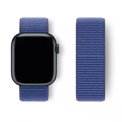 Premium Nylon Strap for Apple Watch - Versatile and Durable Bracelet Correa (Ocean Blue)
