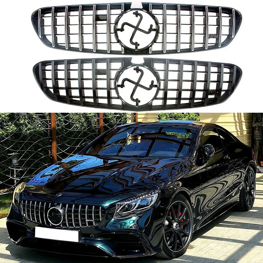 

Решетки переднего бампера для Mercedes-Benz W217 S63 AMG Coupe 2018-2021 +