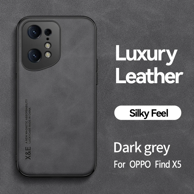 Magnetic Leather Shockproof Phone Case Cover