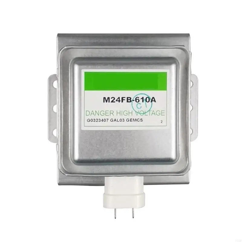 J1HF Vacuum Electron Tube Microwave Magnetron Replacement Part M24FB-610A Microwave Magnetron Metal Texture for