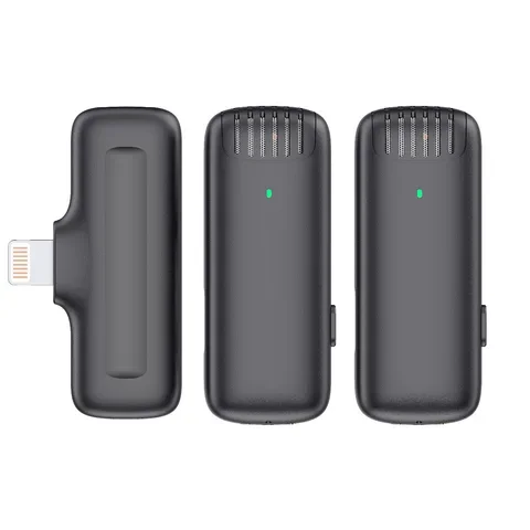 

Professional Wireless Microphone for Studio Vlog Youtube Tiktok 2.4G Intelligent Noise Reduction with Charging Box