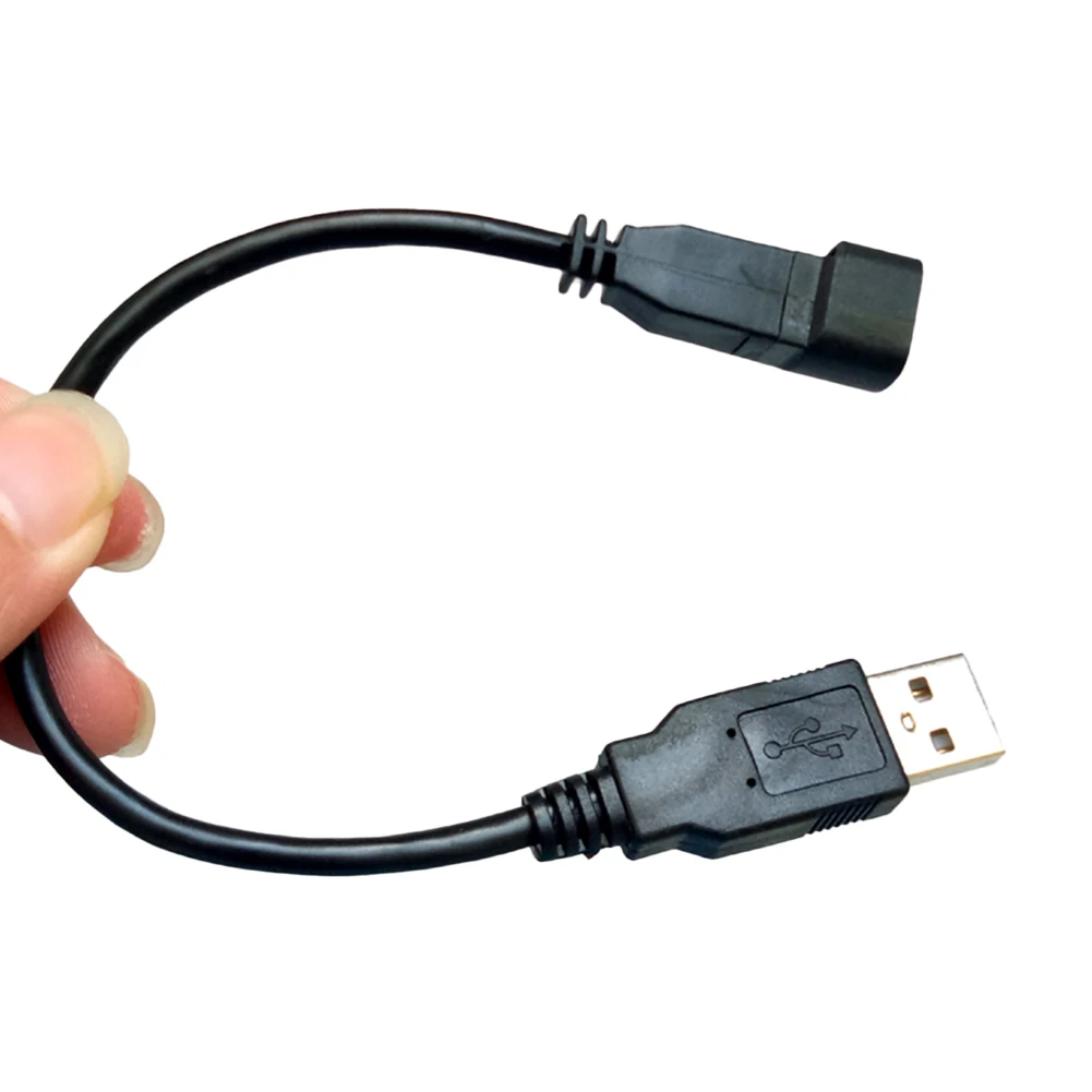 

Car Radio Male To Female Adapter Cable Adapter With USB For Golf ABS Easy Installation High Quality Anti-Corrosion