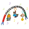 Baby Hanging Toys Baby Stroller Arch Toys Car Seat Bouncer Bar Mobile Bassinet Adjustable Fit Crib Bed Feeding Chair for Newborn