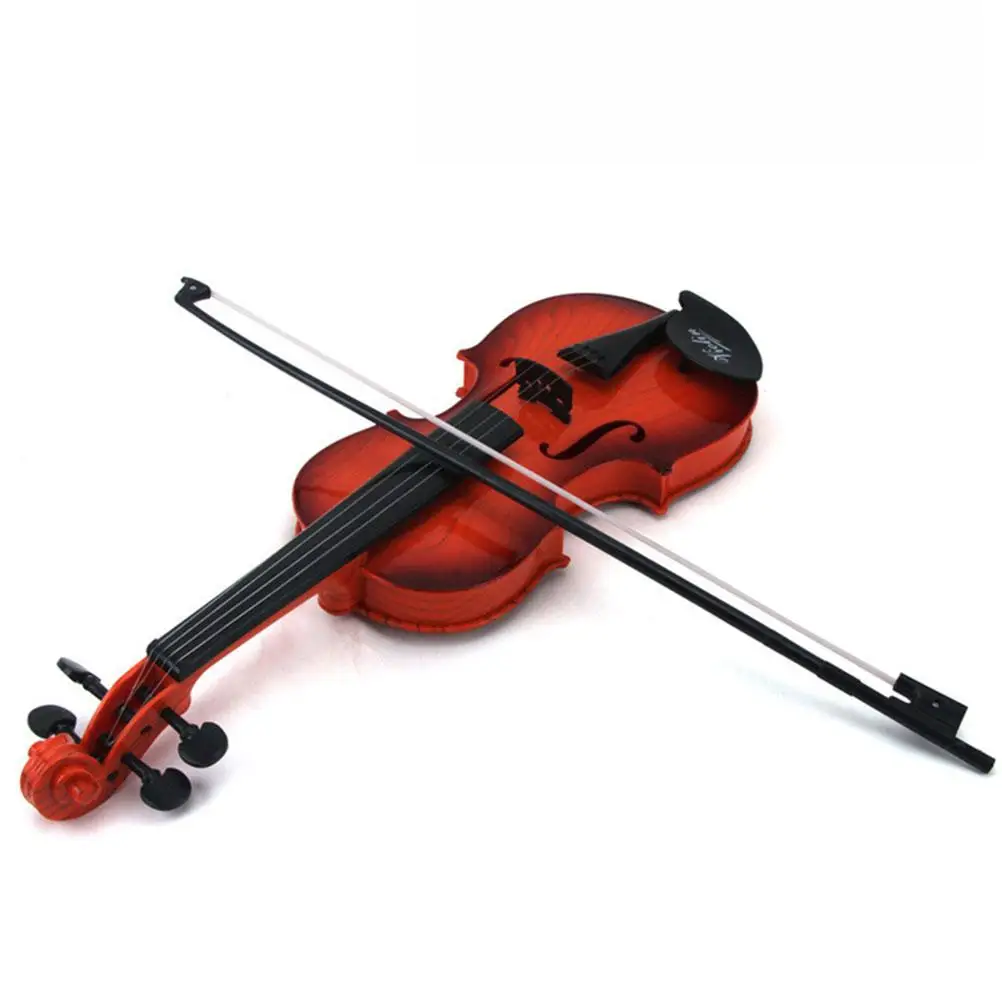 Simulated Violin Kid Stage Performance Prop Plaything Musical Instrument Toy Early Educational Child