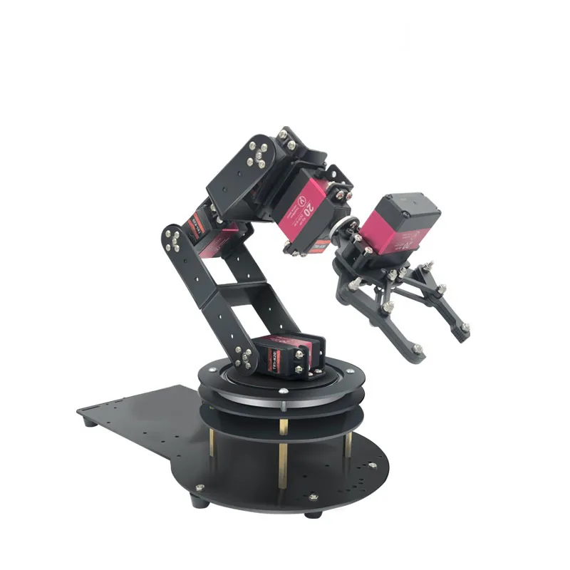 MG996 6 DOF Robotic Arm with Digital Servo 20Kg Rotating Base for Arduino Robotics Educational DIY Kits STM32 Programmable Robot 6 dof robotics kit educational robot manipulator metal alloy arduino arm servo mg996 for arduino robot diy kit programmable kit