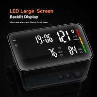 Upper Arm Blood Pressure Monitor Bluetooth Data Transmission Large Screen 2x99 Group Memory Intelligent Pressurization Portable 3