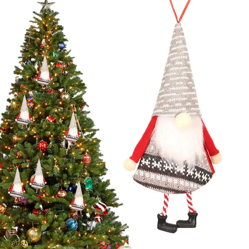

Mini Christmas Gnomes Pendants Christmas decoration pendant faceless old man doll hanging door hanging Christmas decoration pend