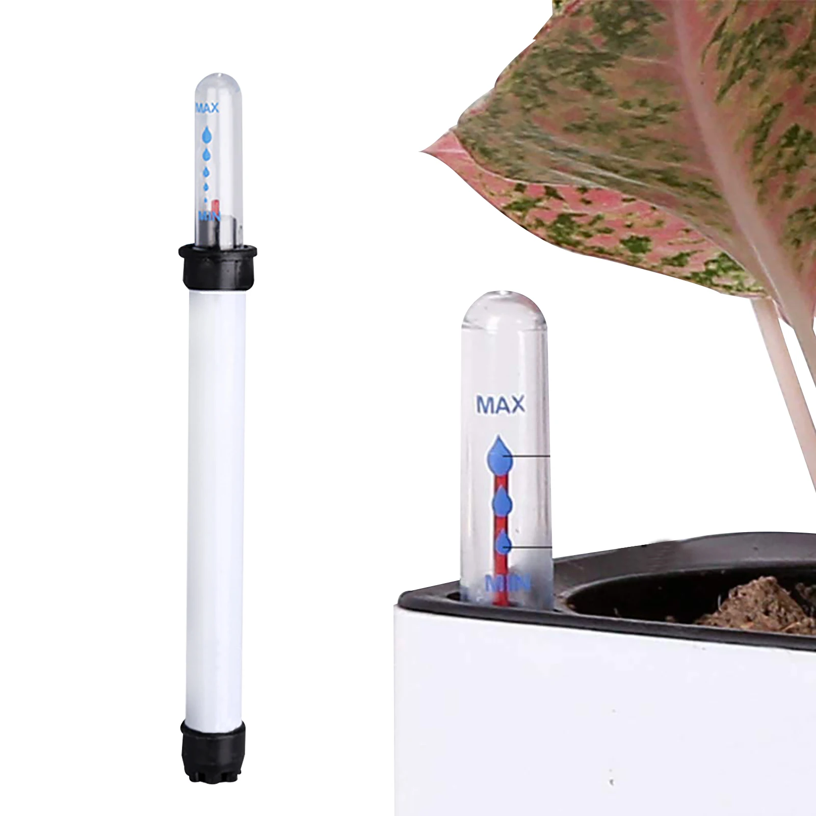 Water Level Indicator Plant Moisture Meter Indoor & Outdoor Flower Pot Water Shortage Reminder Float Water Display Gauge For