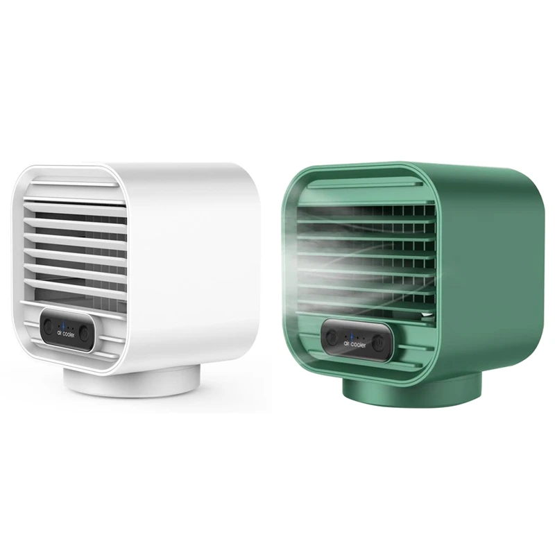 

Mini Water Cooling Fan Portable Air Cooler,Household Desktop Charging Small Fan Humidifying Spray Air Cooler