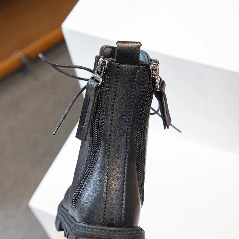 Kids Fleece Winter Boots Non Slip for Boys Girls