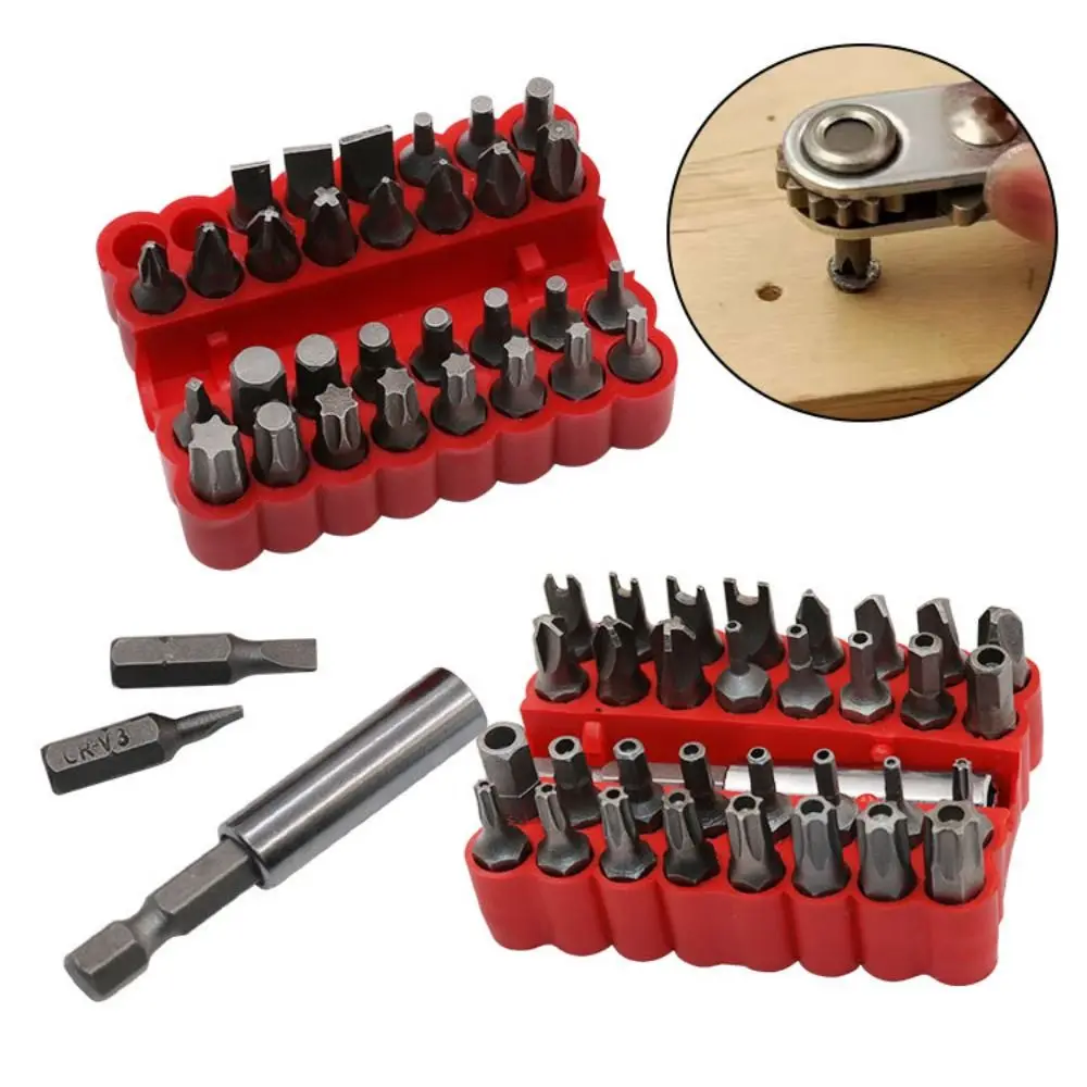 

Star Hex Woodworking Tools Torx Security Extension Rod Bit Holder Screwdriver Bits Set Spanner Screwdriver Bit Head Set