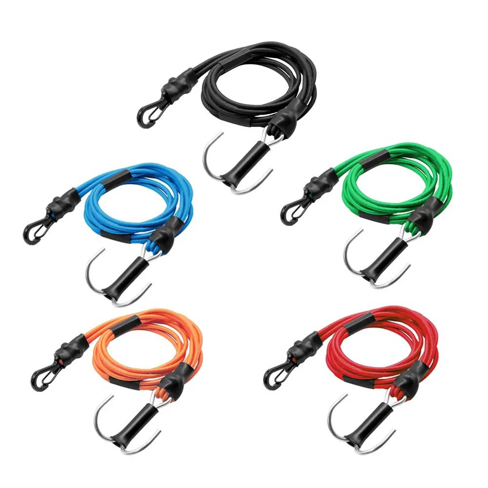 Corde élastique 4 en 1 58cm pour RC Crawler Buggy, détail du nœud et de la boucle renforcée.