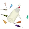 30ml/50ml Transparent Polyethylene Needle Dispenser Dispensing Bottle for Rosin Solder Flux Paste + 11 Needles Tools 3