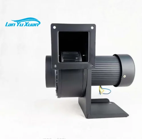 120W Eenfase Thermische Isolatie Zwarte Horizontale Power Apparatuur Blower Voor Ventilatore Centrifugo