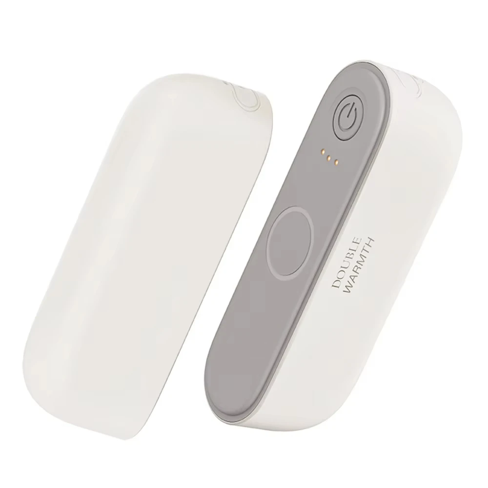 Dual-Palm Magnetic Hand Warmer with Fast Heating & Adjustable Temperature