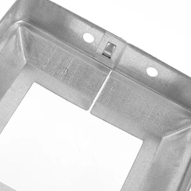 10 Db Kültéri Dekoráció Osztott Kerítés Oszlop Fedezi A Négyzetet 9.5X9.5X2.5 Cm Dekoratív Sapkák Korlátos Vas Vinil Alkatrészek - Image 3