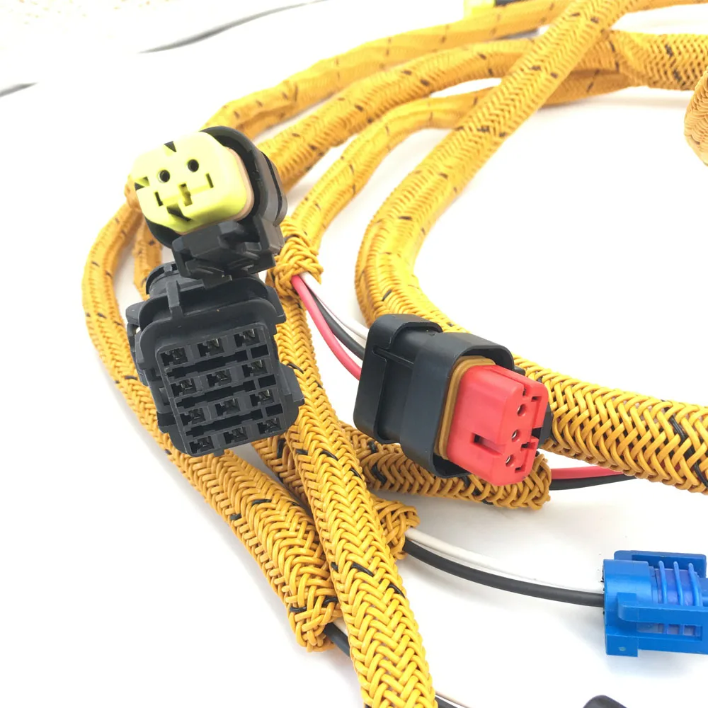 For CAT C6.4 Engine Wiring Harness 296-4617 520-7000 320D 323D For