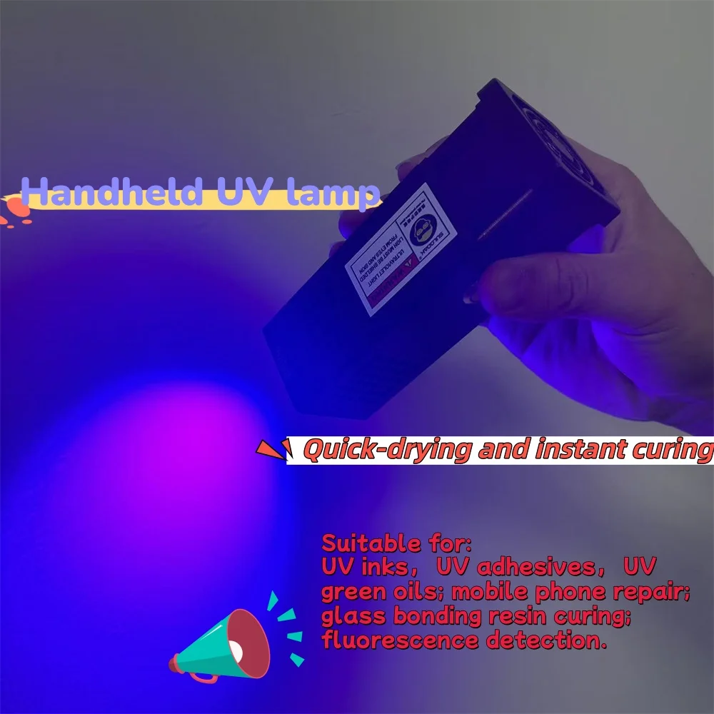 360-420nm 공냉식 LED 경화 램프 LCD 스크린 FPC 회로 기판 납땜 접합 광원 LED 경화 시스템