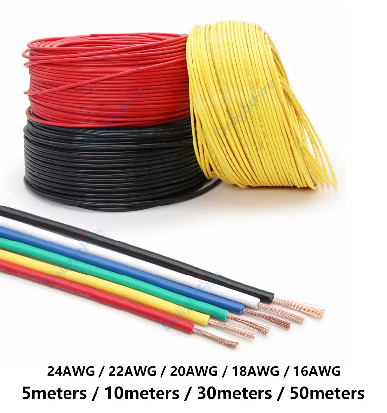 Verzinnter Kupferdraht 22 AWG – 16 Oz Spule (501 Fuß), Weich & Flexibel, Aus USA