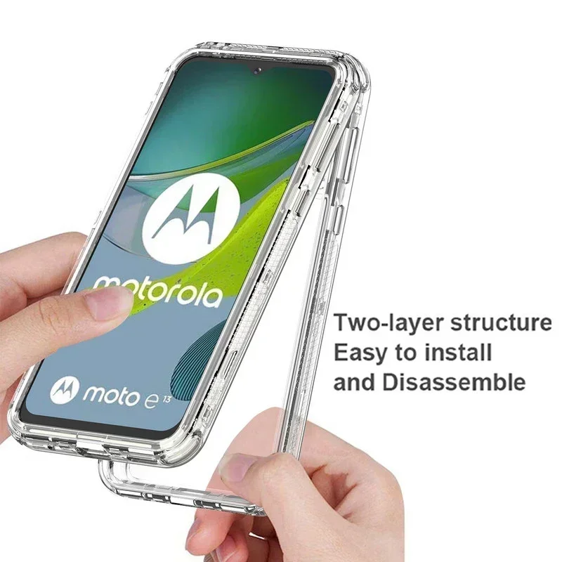 Crystal Clear 3-in-1 Bumper Back Cover
