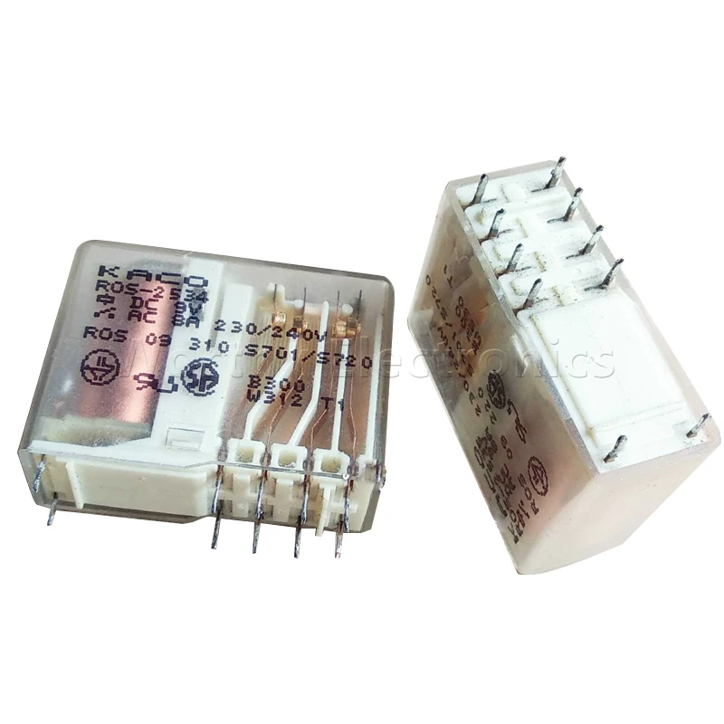 

Новинка, бесплатная доставка, 10 шт., реле безопасности ROS-2534-9VDC DC9V 8A 10PIN