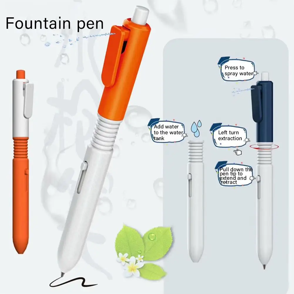 Prank Toys Water Spray Ballpoint Pen Prank Water Spray Writable Pen Toy Decompression Interactive New Unique Toy Can Write prank toys stress relief toys joke toys