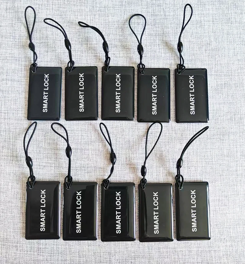 10PCS Universal Smart Cards RFID 13.56MHz M1 ID Card with Cord for Tuya TT Smart