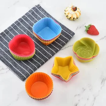 Silicone Cupcake Baking Molds 1