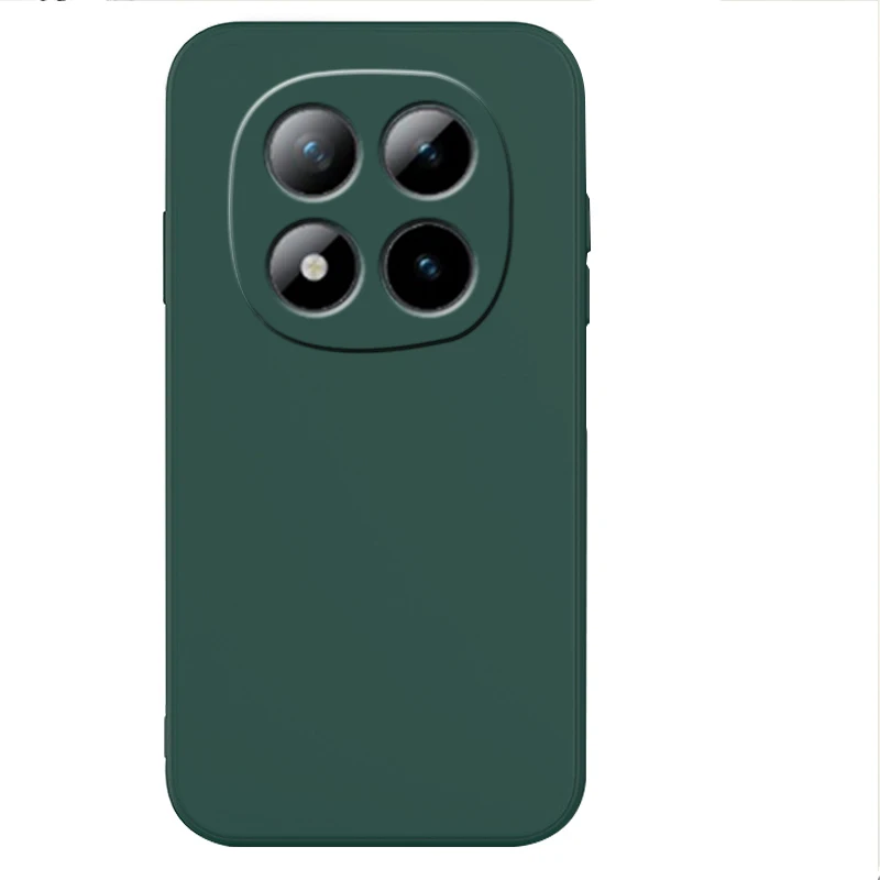 Shockproof Liquid Silicone Soft Case Cover for Redmi Note 15 and Pro Plus