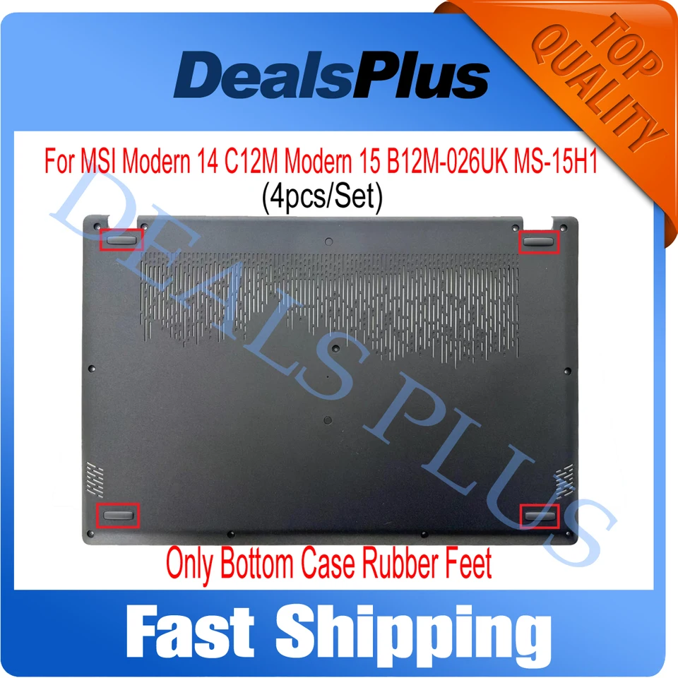 Thin Bottom Rubber Feet Pad For MSI MS-1583 MS-1584 MS-158K MS-1581 MS