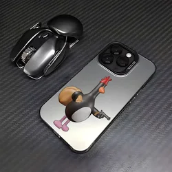Adorable Wallace & Gromit Themed Anti - Fall Matte Phone Case - Samsung S24 FE 5G (CYB - 295KXX110A4)
