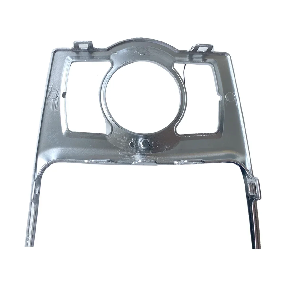 New Silver Chrome MMI Surround Trim Car Center Console Gear