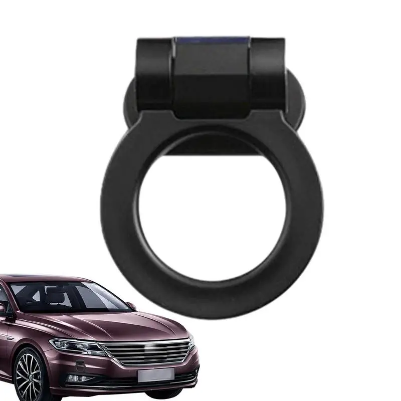 

Car Tow Hook Ring Car Bumper Decor Auto Exterior Accessories Long-Lasting Ring Shaped Car Tow Hook Decor Multifunctional Racing