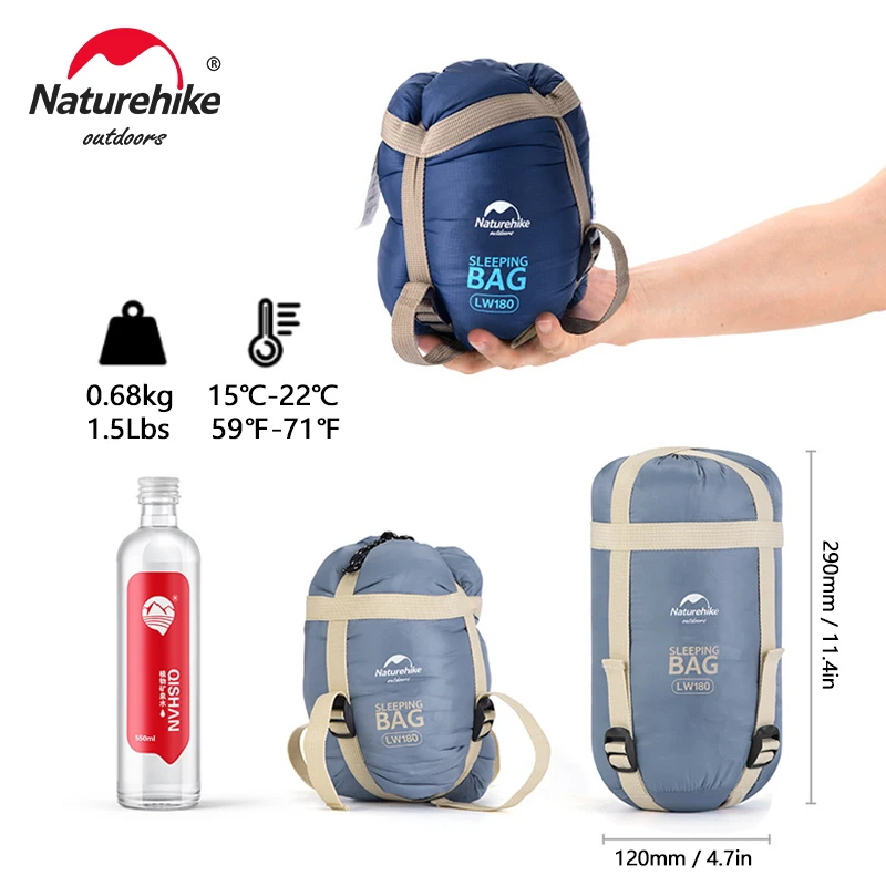 Naturehike Ultralight Spliceable Single Sleeping Bag 4