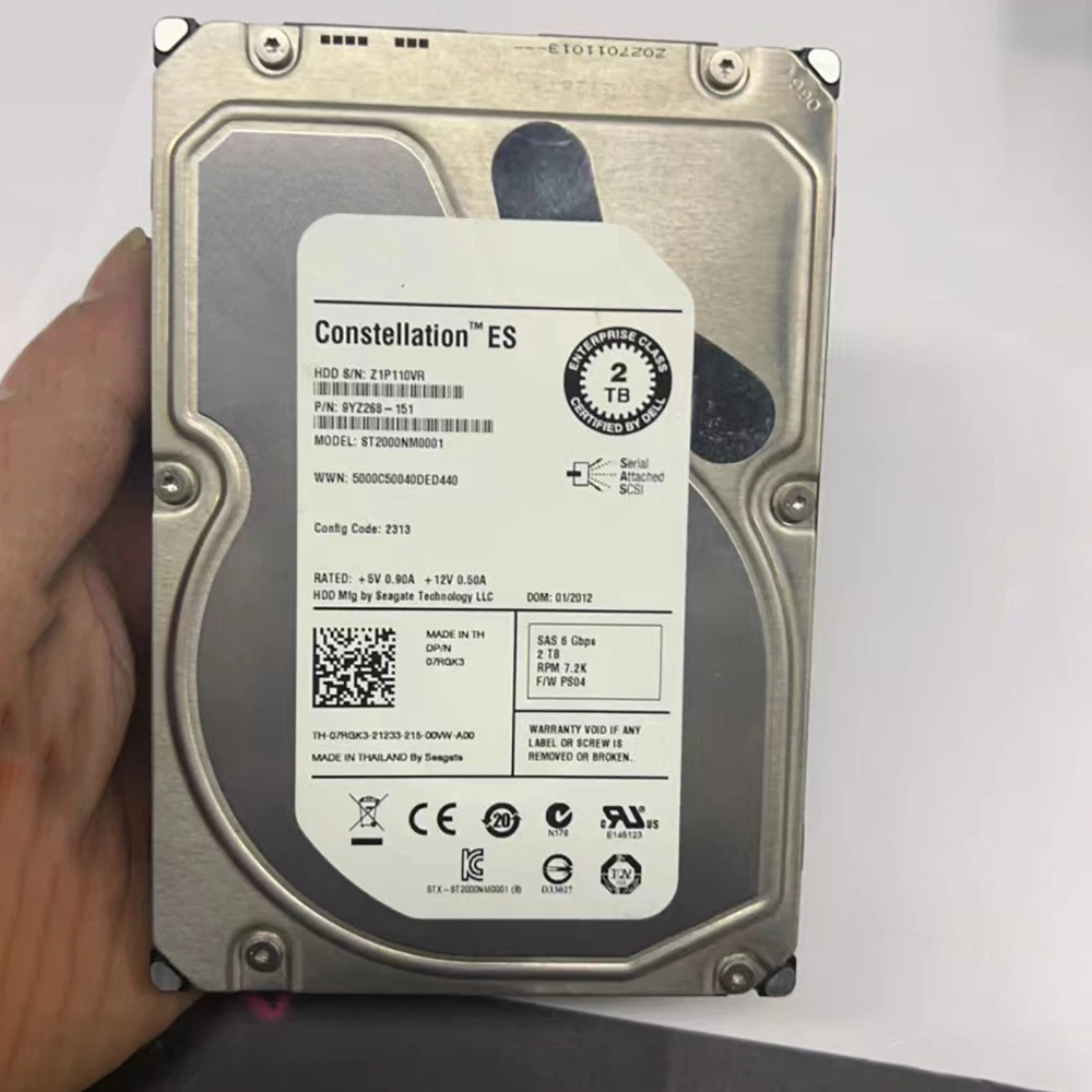 R410 R710 R720  ϵ ũ  HDD, ST2000NM0001 2T 7.2K SAS 3.5 ġ ϵ ̺