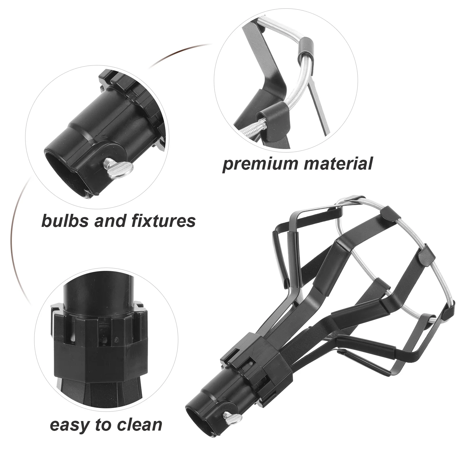 깨진 조명 제거 도구, 매립형 전구, 높은 천장 제거기, 작은 LED, 높은 천장 조명, 전구 교환기