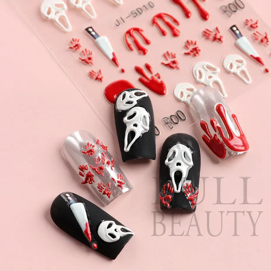 LV LUXURY RED ROSE Full Cover Nail Decal Water Sticker Slider Art